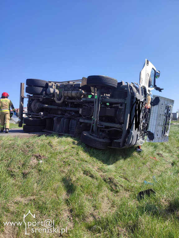 Wypadek w Grzymysławiu