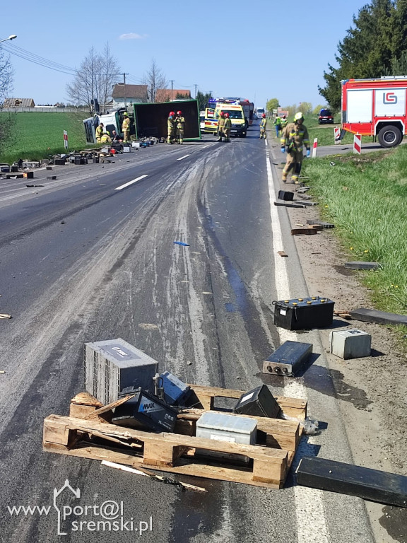 Wypadek w Grzymysławiu