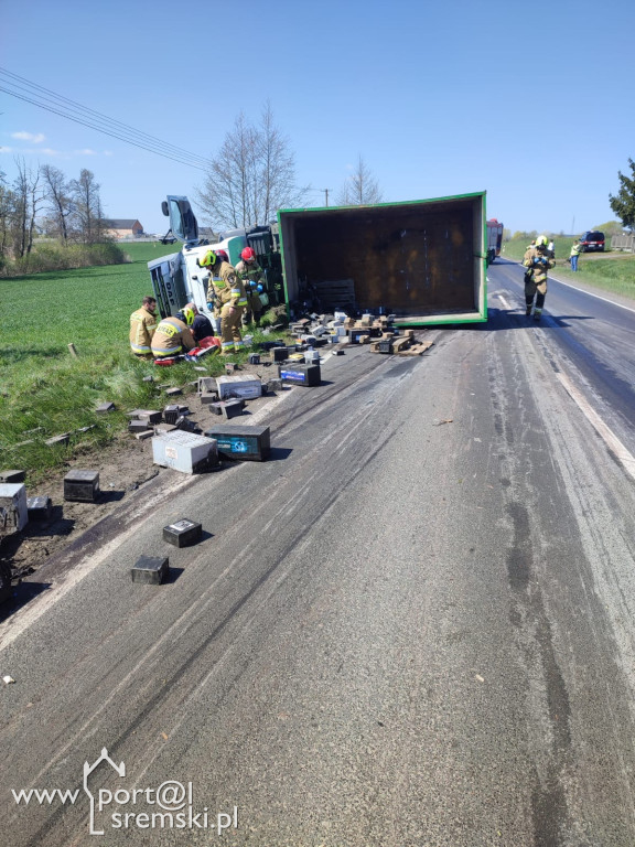 Wypadek w Grzymysławiu