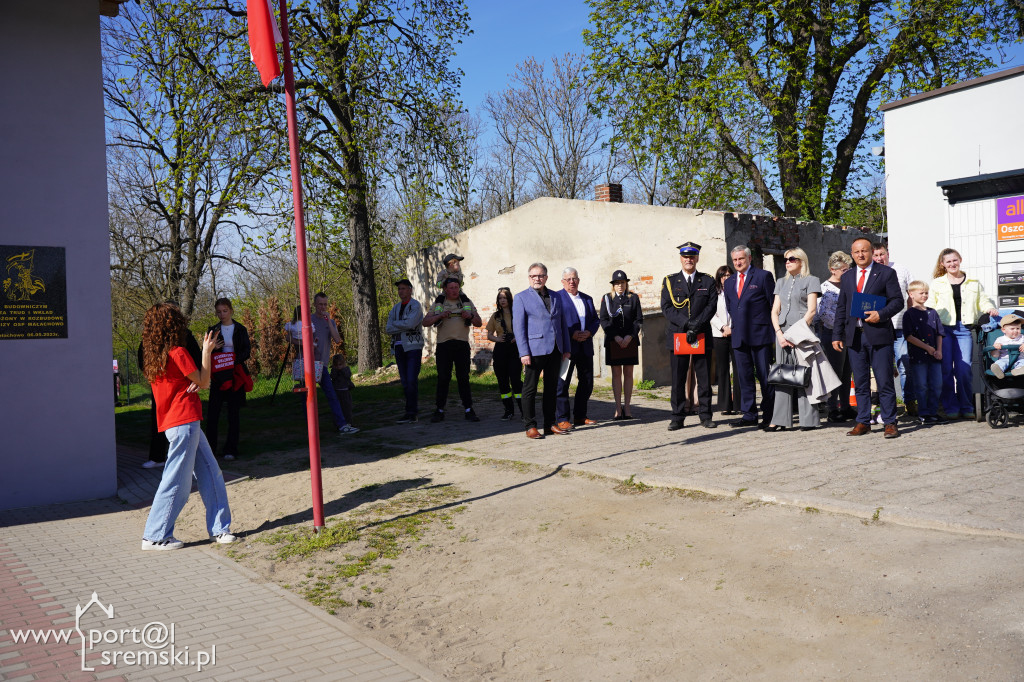 OSP Małachowo z nowym wozem