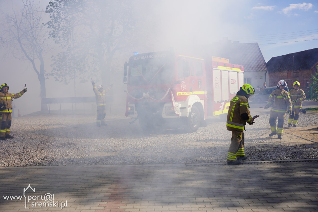 OSP Małachowo z nowym wozem
