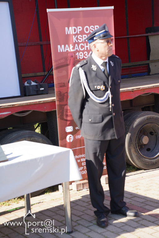 OSP Małachowo z nowym wozem