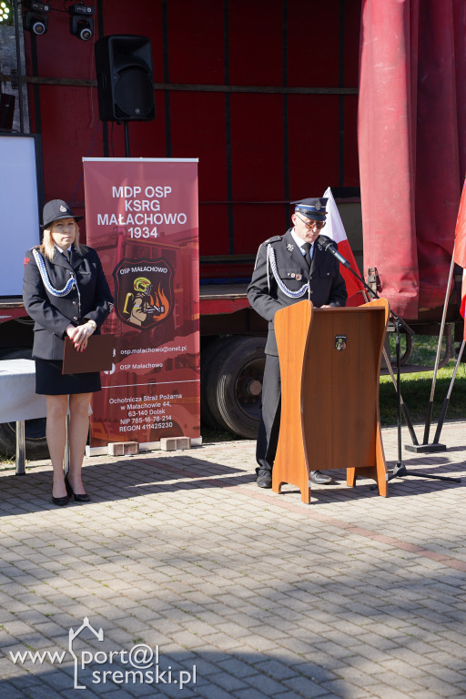 OSP Małachowo z nowym wozem