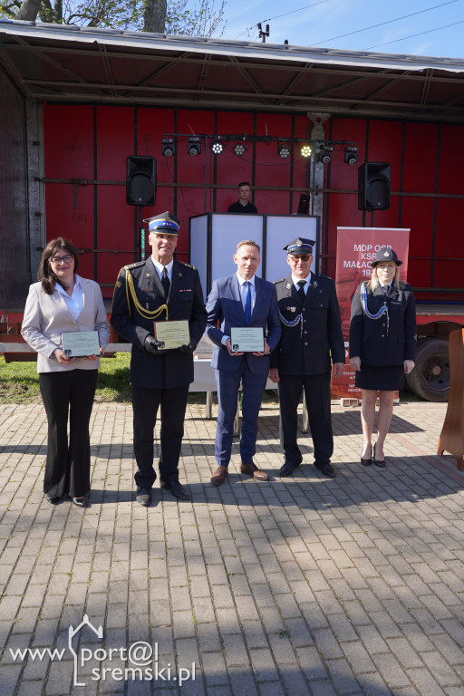 OSP Małachowo z nowym wozem