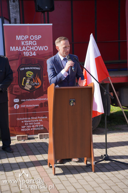 OSP Małachowo z nowym wozem