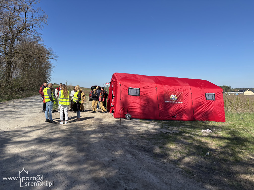Ćwiczenia z wypadku masowego w Jaszkowie