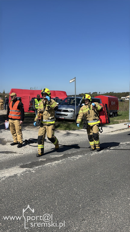 Ćwiczenia z wypadku masowego w Jaszkowie
