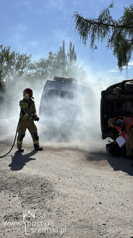 Ćwiczenia z wypadku masowego w Jaszkowie