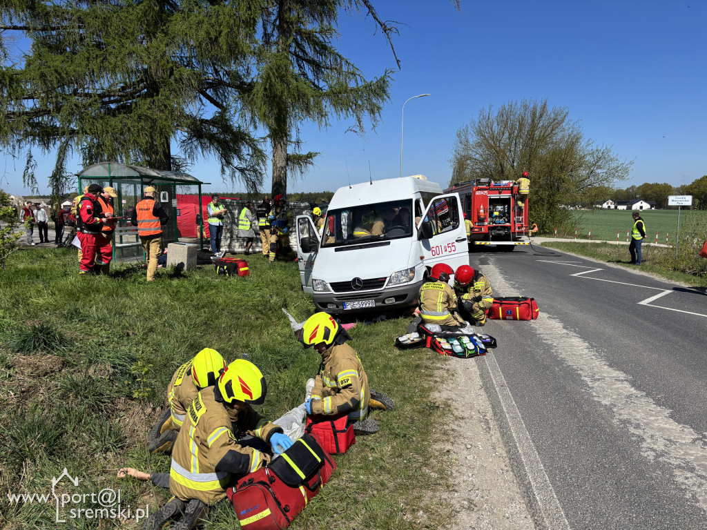 Ćwiczenia z wypadku masowego w Jaszkowie