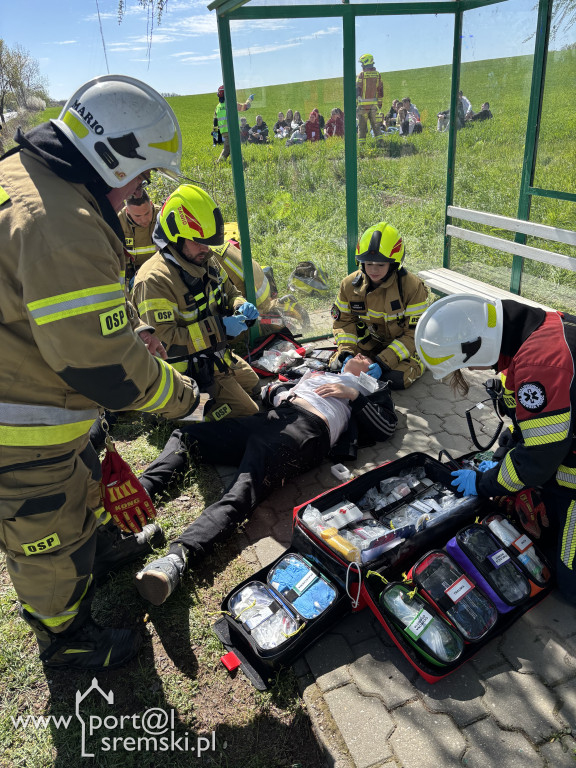 Ćwiczenia z wypadku masowego w Jaszkowie