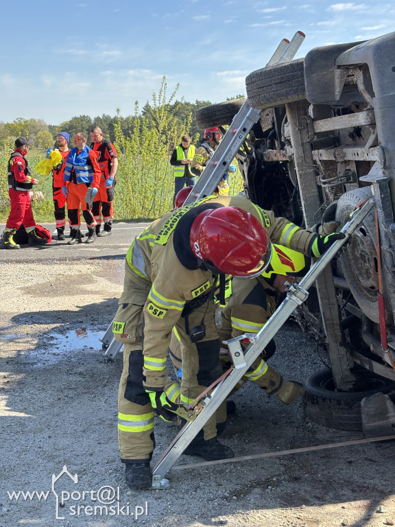 Ćwiczenia z wypadku masowego w Jaszkowie