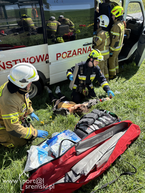 Ćwiczenia z wypadku masowego w Jaszkowie