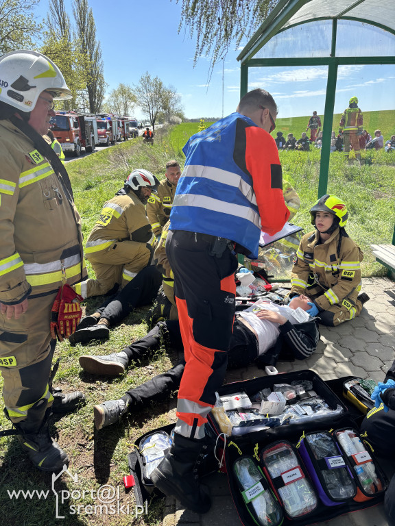 Ćwiczenia z wypadku masowego w Jaszkowie