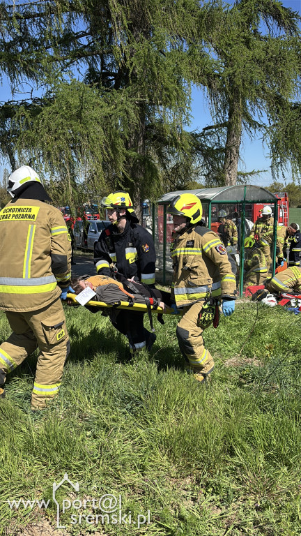 Ćwiczenia z wypadku masowego w Jaszkowie