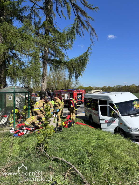 Ćwiczenia z wypadku masowego w Jaszkowie