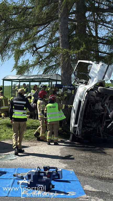Ćwiczenia z wypadku masowego w Jaszkowie