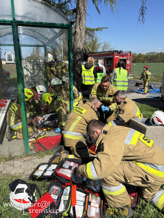 Ćwiczenia z wypadku masowego w Jaszkowie