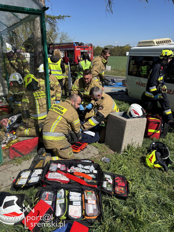 Ćwiczenia z wypadku masowego w Jaszkowie