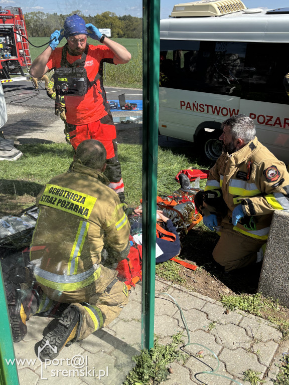 Ćwiczenia z wypadku masowego w Jaszkowie