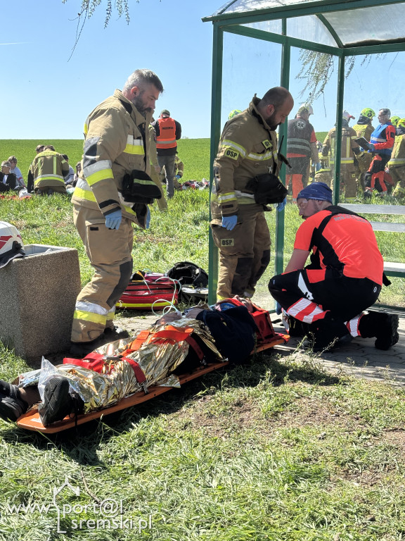 Ćwiczenia z wypadku masowego w Jaszkowie