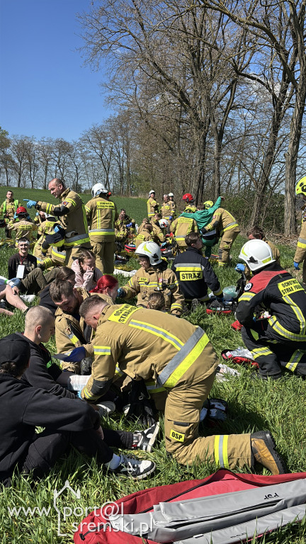 Ćwiczenia z wypadku masowego w Jaszkowie