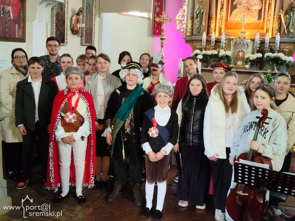 Przedstawienie patriotyczne w Mórce