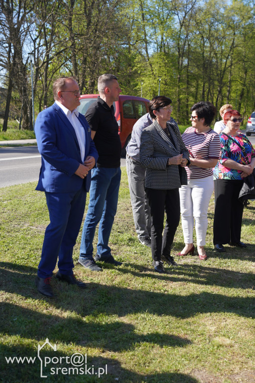 Poświęcenie odnowionej figury MB w Zbrudzewie