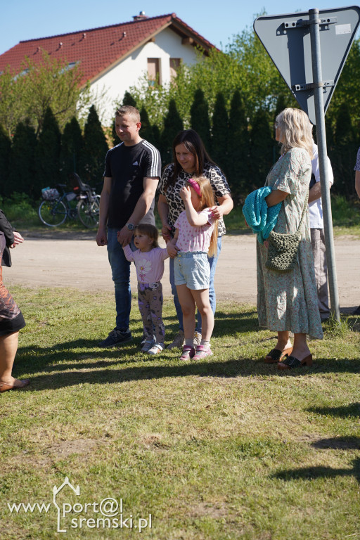 Poświęcenie odnowionej figury MB w Zbrudzewie