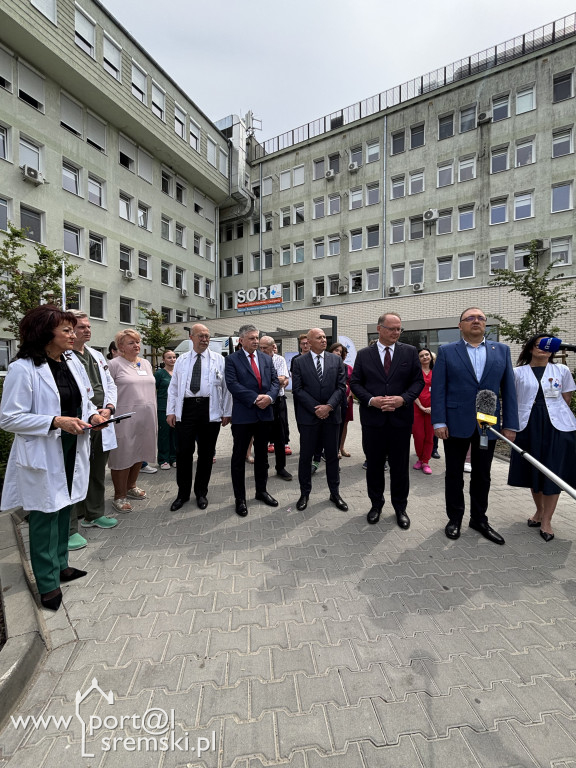 Konferencja w szpitalu