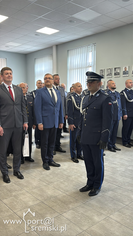 Przyjęcie nowego Komendanta KPP Śrem