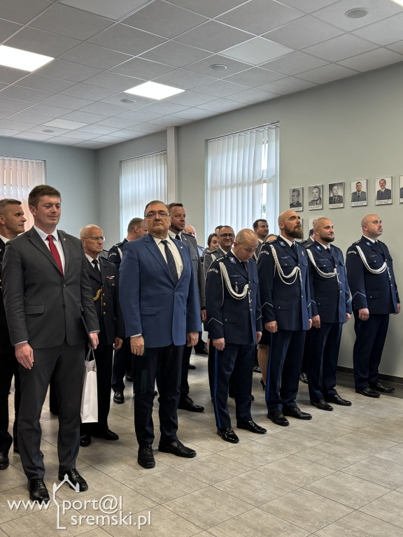 Przyjęcie nowego Komendanta KPP Śrem