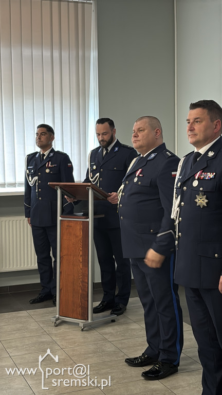 Przyjęcie nowego Komendanta KPP Śrem