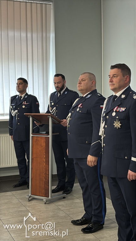 Przyjęcie nowego Komendanta KPP Śrem