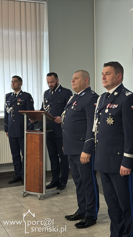 Przyjęcie nowego Komendanta KPP Śrem
