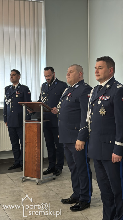 Przyjęcie nowego Komendanta KPP Śrem