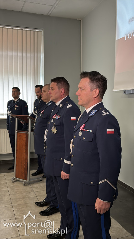 Przyjęcie nowego Komendanta KPP Śrem