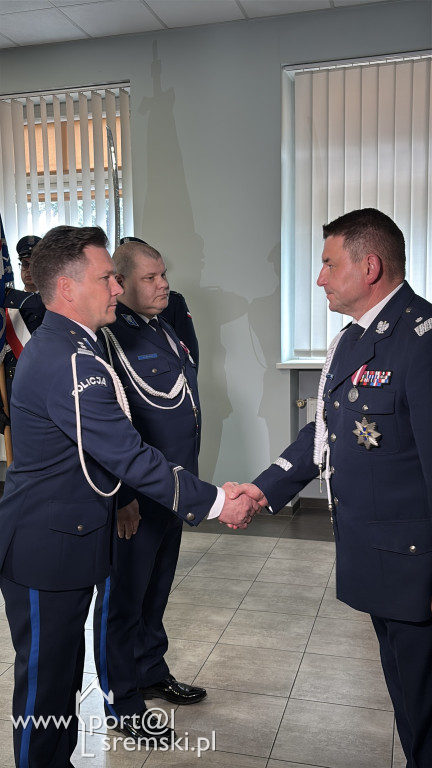 Przyjęcie nowego Komendanta KPP Śrem