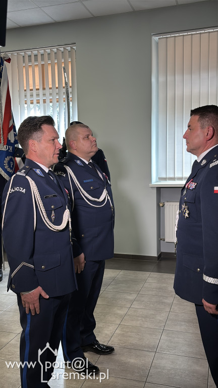 Przyjęcie nowego Komendanta KPP Śrem