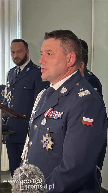 Przyjęcie nowego Komendanta KPP Śrem