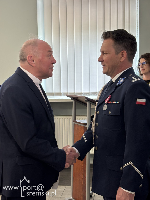 Przyjęcie nowego Komendanta KPP Śrem