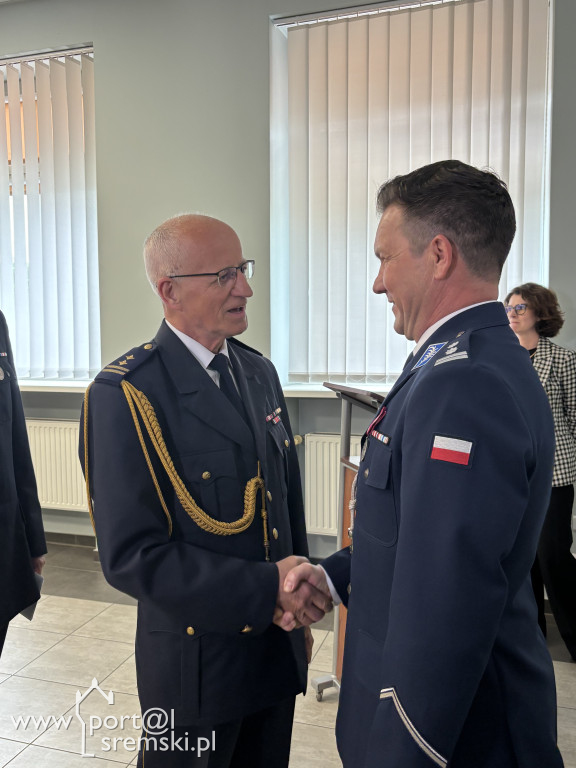 Przyjęcie nowego Komendanta KPP Śrem