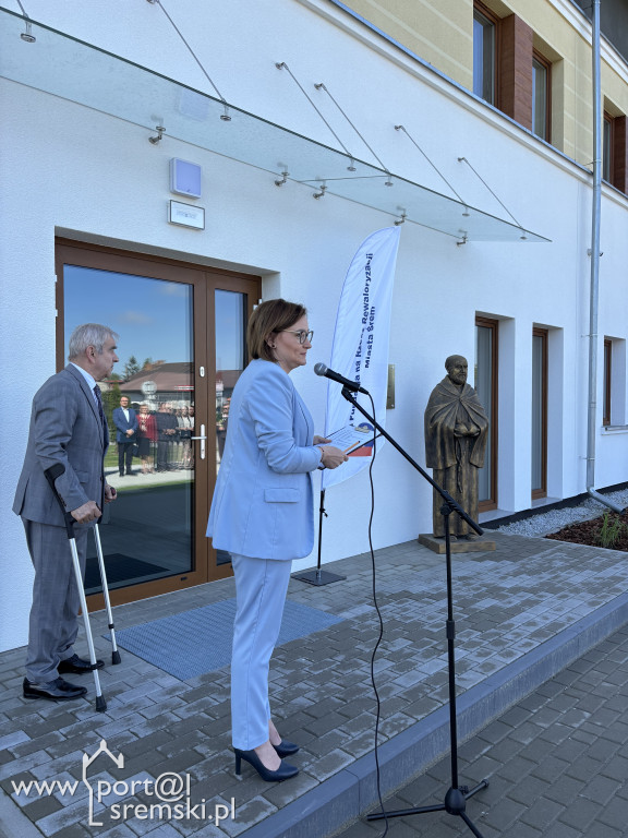 Poświęcenie nowej części Schroniska dla Bezdomnych w Nochowie