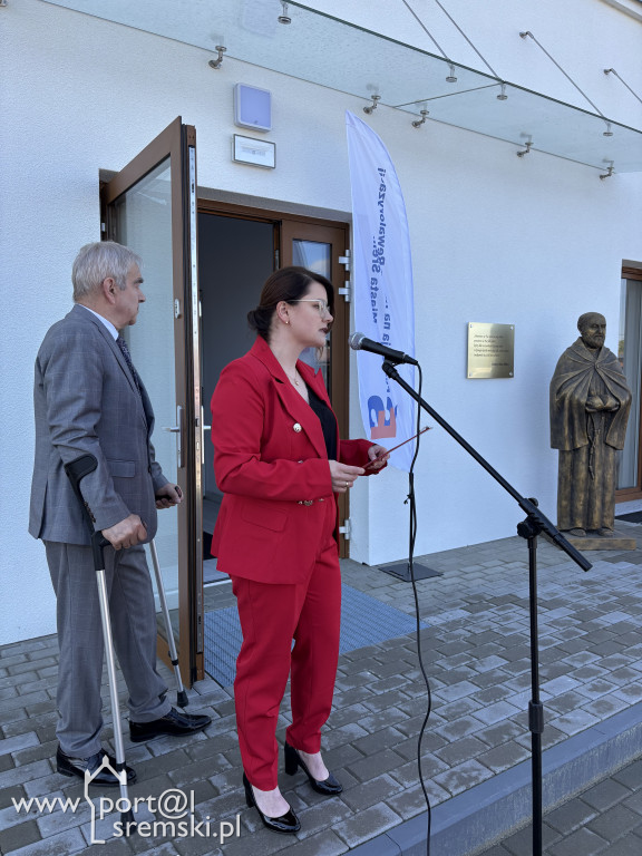 Poświęcenie nowej części Schroniska dla Bezdomnych w Nochowie