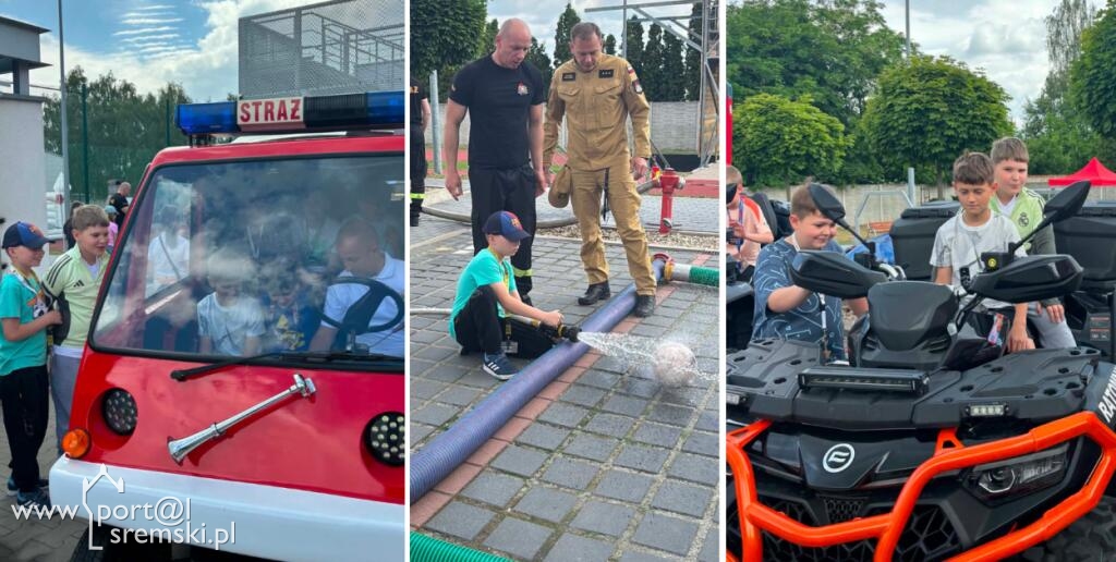 Dzień Dziecka w Straży Pożarnej