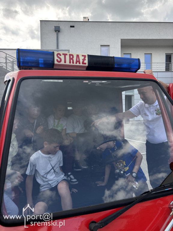 Dzień Dziecka w Straży Pożarnej