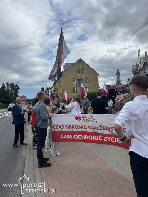 Marsz dla życia i rodziny w Śremie