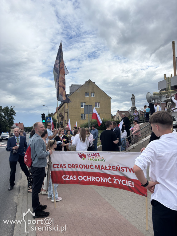 Marsz dla życia i rodziny w Śremie