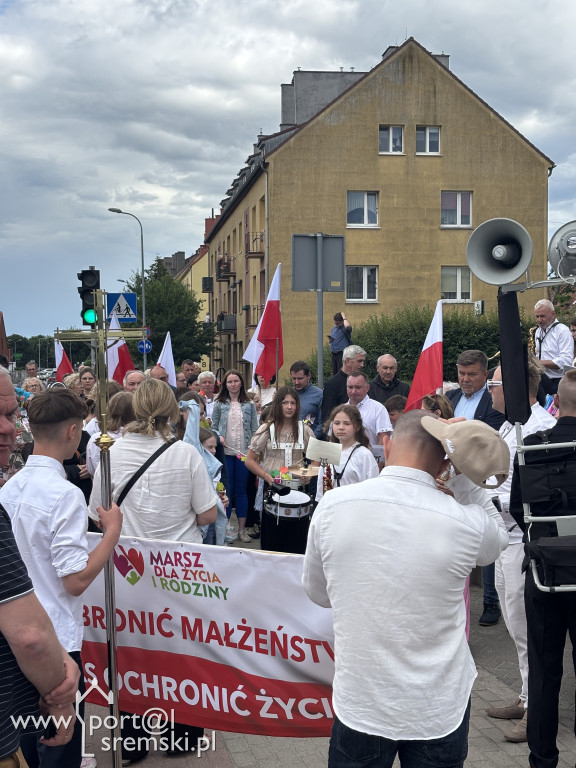 Marsz dla życia i rodziny w Śremie