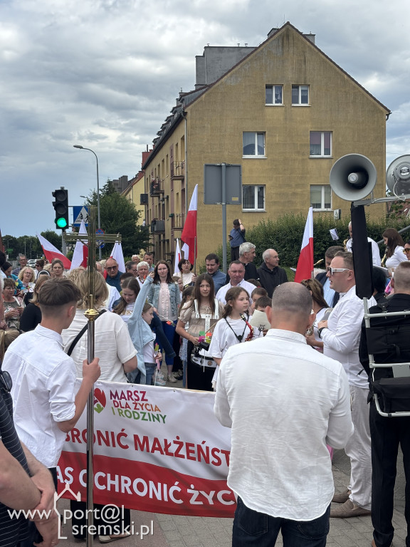 Marsz dla życia i rodziny w Śremie
