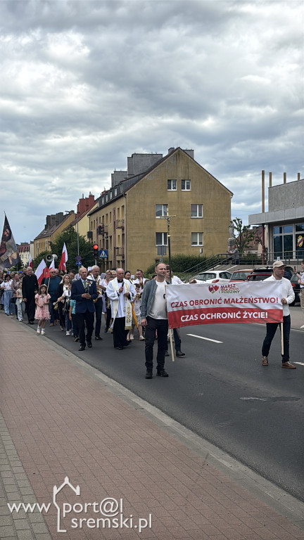 Marsz dla życia i rodziny w Śremie